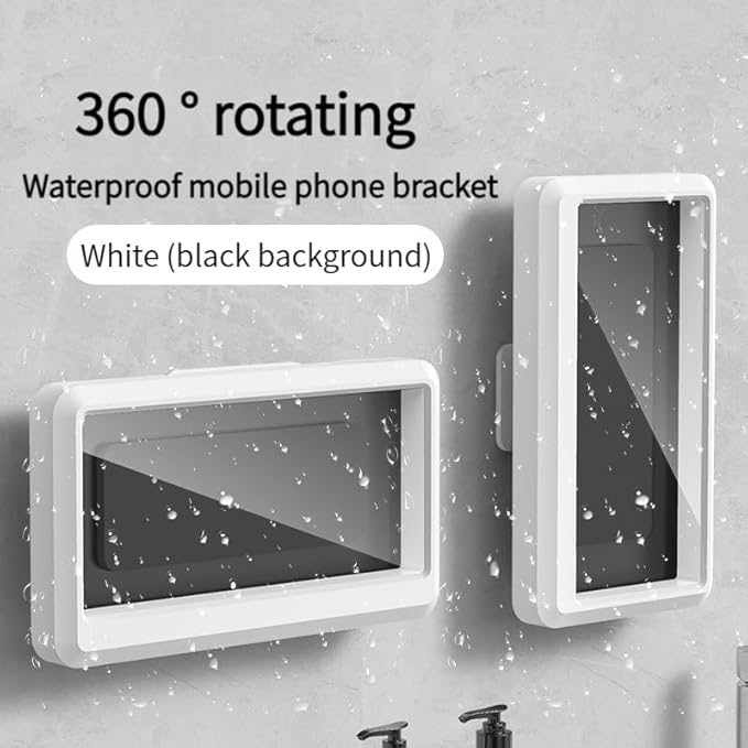 Shower Phone Holder Waterproof Wall Mount Case – Zuvino Store